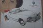 Volkswagen Karmann Ghia stapled brochure c1958. Ref: W 1/23