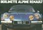 Alpine Renault A110 Berlinette